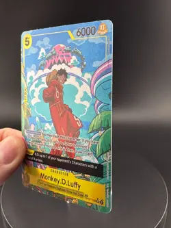 Monkey.D.Luffy (TR) OP07-109 Two Legends Foil One Piece tcg Treasure Rare - Image 5