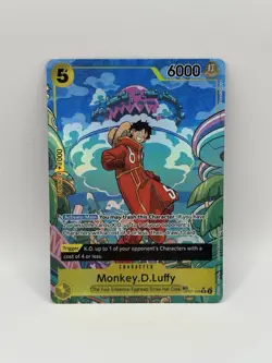 One Piece Monkey.D.Luffy (TR) OP07-109 Two Legends Foil Treasure Rare NM - Image 1