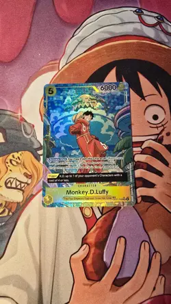OP07-109 Monkey.D.Luffy : Treasure Rare Alternative Art English One Piece TCG Ca - Image 1