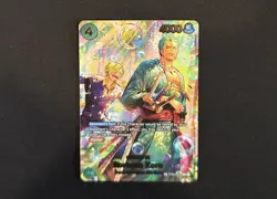 Roronoa Zoro PRB02-006 SP Alternate Art Azure Sea's Seven One Piece English NM - Image 5