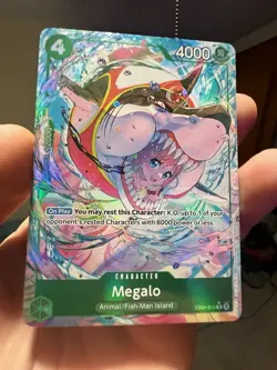 ONE PIECE Megalo (Alternate Art) - The Azure Sea's Seven (OP14) NM/M - Image 1