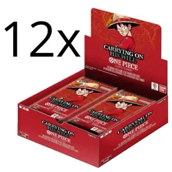 One Piece TCG Sealed Case 12x Box OP13 CARRING ON HIS WILL - ENGLISH ENG - Image 1