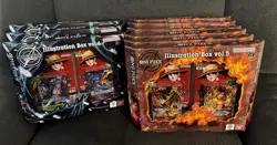 LOT OF 9 - One Piece Illustration Box Vol 5 & Vol 6 - IB05 + IB06 NEW With Bonus - Image 1
