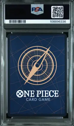 2024 ONE PIECE JPN OP10-ROYAL BLOOD SPECIAL ALTERNATE ART #001 USO-HACHI PSA 10 - Image 2