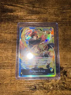 Portgas.D.Ace ST13-002 Leader - One Piece TCG - Foil Near-Mint English - Image 1
