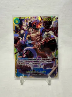 One Piece TCG A Fist of Divine Speed Monkey.D.Luffy OP11-118 English - Image 1