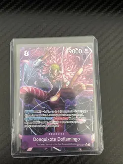 One Piece TCG English OP10-071 Donquixote Doflamingo Alt Art SR - Mint Condition - Image 1