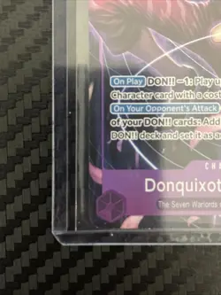 One Piece TCG English OP10-071 Donquixote Doflamingo Alt Art SR - Mint Condition - Image 3