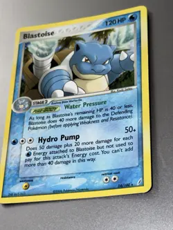 Blastoise Pokemon Card 120 HP 14/100 2006 ZXR-865-0U3 Hydro Pump Holo - Image 2