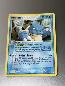 Blastoise Pokemon Card 120 HP 14/100 2006 ZXR-865-0U3 Hydro Pump Holo - Image 3