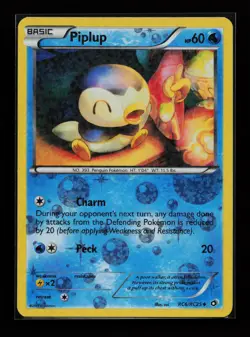 Piplup RC6/RC25 Uncommon Legendary Treasures: Radiant Collection Pokemon Card - Image 1