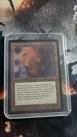 Wizards of the Coast Illusionary Mask Artifact Magic: The Gathering Card - Image 1