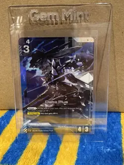 Delta Plus Alternate Art Foil - GD01-006 R+ NM - Gundam TCG Card Game - Image 1