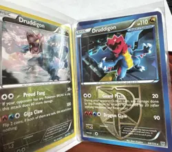 Pokemon Binder With Holo Dragon Cards (Pokemon/yugioh/magic The Gathering) 60 - Image 3