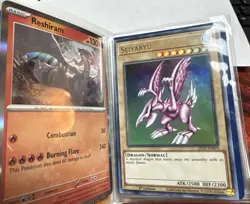 Pokemon Binder With Holo Dragon Cards (Pokemon/yugioh/magic The Gathering) 60 - Image 5