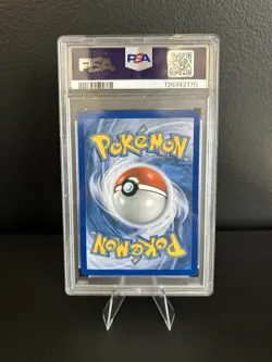 Pokemon TCG Team Aqua's Kyogre EX Double Crisis Holo Full Art Card 6/34 PSA 8 - Image 2