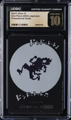 2023 ONE PIECE JAPANESE PROMO CARDS DON!! CARD GEAR 5 CGC 10 PRISTINE - Image 1