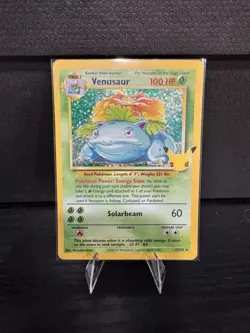 Pokemon TCG Venusaur Holo Rare Card 15/102 Celebrations 25th Anniversary - Image 1
