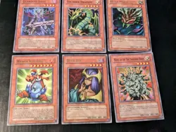 YU-GI-OH 6 CARD LOT UNLIMITED MRD/SRL/IOC/DCR RARES/COMMONS LP - Image 1