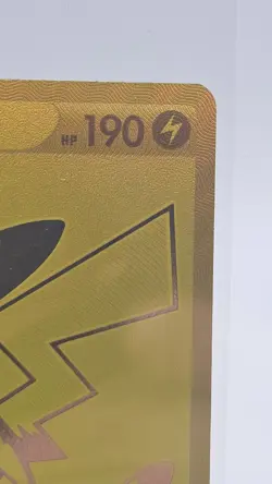 Pikachu V SWSH145 Celebrations 25th Anniversary Promo Gold Card Near Mint Sealed - Image 3