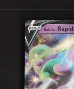 Galarian Rapidash V SWSH111 Sword & Shield Black Star Promo Holo Pokemon Card NM - Image 3