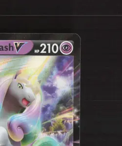 Galarian Rapidash V SWSH111 Sword & Shield Black Star Promo Holo Pokemon Card NM - Image 4