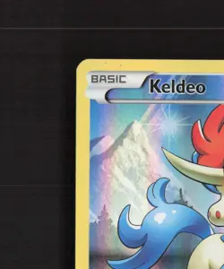 Keldeo XY118 XY Full Art Black Star Promo Holo Pokemon Card LP - Image 3
