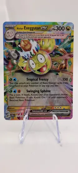 Pokemon TCG: Alolan Exeggutor ex 133/191 S&V Surging Sparks Double Rare NM Card - Image 1
