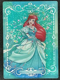 Ariel 2025 Suplay Disney Princess Create Your World Flowing Sand Card #02 - Image 1