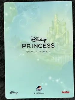 Ariel 2025 Suplay Disney Princess Create Your World Flowing Sand Card #02 - Image 3