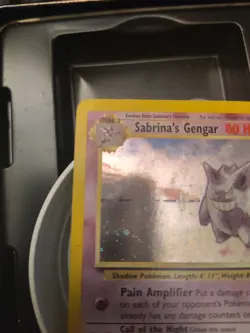 Pokemon TCG Sabrina's Gengar Holo Gym Challenge Card 14/132 Rare - Image 4