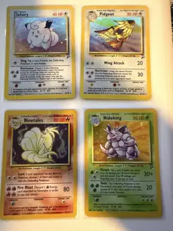Pokemon Base Set 2 Holo Lot of 4 Cards - Image 1