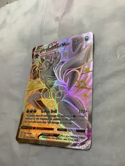 Pokemon Grimmsnarl VMAX SV117/SV122 Shining Fates Shiny Holo Rare Full Art Card - Image 2