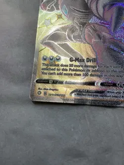 Pokemon Grimmsnarl VMAX SV117/SV122 Shining Fates Shiny Holo Rare Full Art Card - Image 4