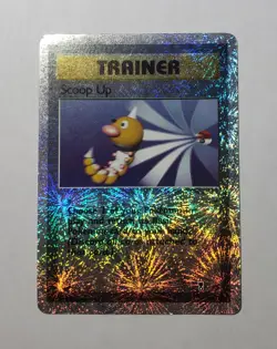 Pokemon LEGENDARY COLLECTION RARE REVERSE HOLO SCOOP UP TRAINER CARD 104/110 LP! - Image 5