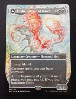 Eirdu, Carrier of Dawn (Borderless) - Lorwyn Eclipsed - MTG #286 - NM - Image 1