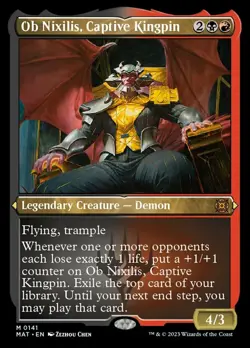 [1x] Ob Nixilis, Captive Kingpin - Foil Etched Near Mint, English The Aftermath - Image 1