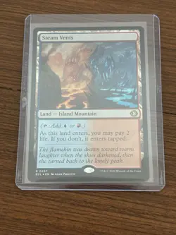 Steam Vents - 267 - MTG: Lorwyn Eclipsed - Rare - FOIL - Image 1