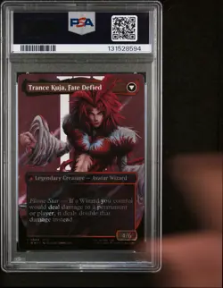 2025 MTG FF SURGE FOIL KUJA, GENOME SORCERER/TRANCE KUJA, FATE DEFIED PSA 10 - Image 2
