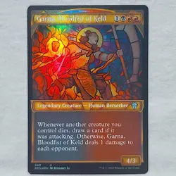 Garna, Bloodfist of Keld 340 Showcase Dominaria United Foil Magic The Gathering - Image 1