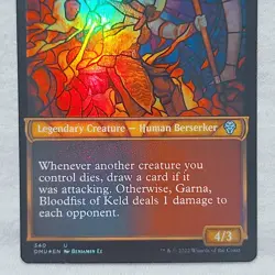 Garna, Bloodfist of Keld 340 Showcase Dominaria United Foil Magic The Gathering - Image 2