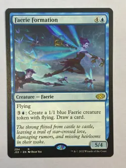 MTG - Faerie Formation - NM - Jumpstart 2022 - Image 1