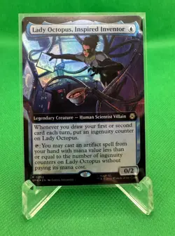 Foil - Lady Octopus, Inspired Inventor (Extended Art) - 252 / NM / English - Image 1