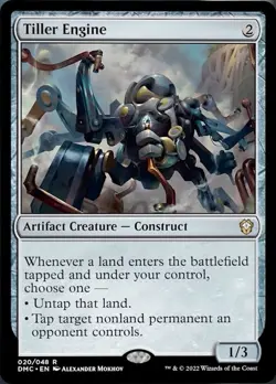 Tiller Engine [Dominaria United Commander] Magic MTG - Image 1