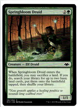 Springbloom Druid C Modern Horizons 181 NM - Image 1