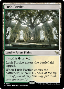 x1 Lush Portico MKM MTG 263 RARE M/NM 1x - Image 1