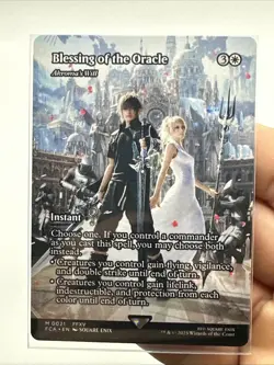MTG Blessing of the Oracle - Akroma's Will (Showcase) Normal NM FINAL FANTASY: T - Image 2