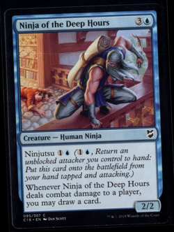 Ninja of he Deep Hours 44/165 Common Betrayers of Kanigawa Magic Near Mint - Image 1