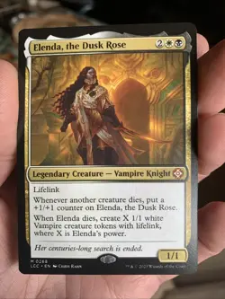 1x ELENDA, THE DUSK ROSE - Ixalan - MTG - Magic the Gathering - Image 1
