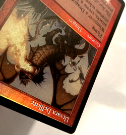 MTG Utvara Hellkite RETRO FRAME FOIL Ravnica Remastered 342 NM - Image 5
